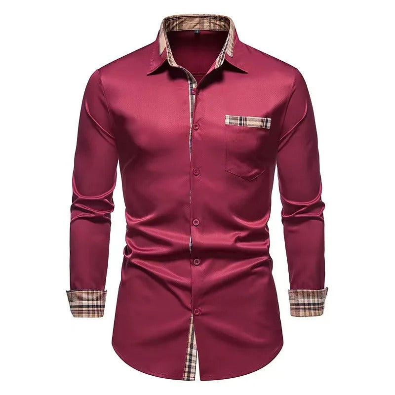 Streetwave Designer Style Men's Summer Shirt Breathable Comfort For Modern Gentlemen