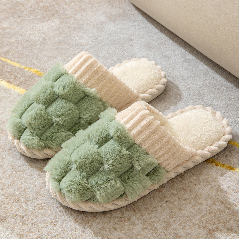 Women's Plush Slippers Street-wave With Soft Fur Lining for Cozy Luxury Comfort at Home