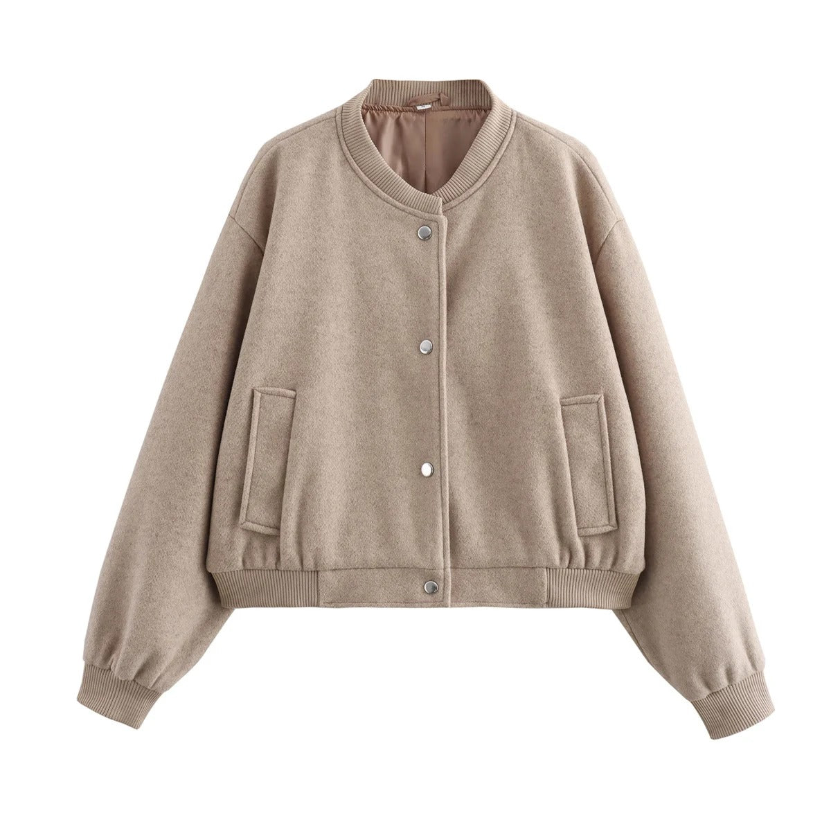 Street-Wave Bomber Jacket For Autumn, Relaxed Fit Comfort, Urban Street Style For Everyday Layering