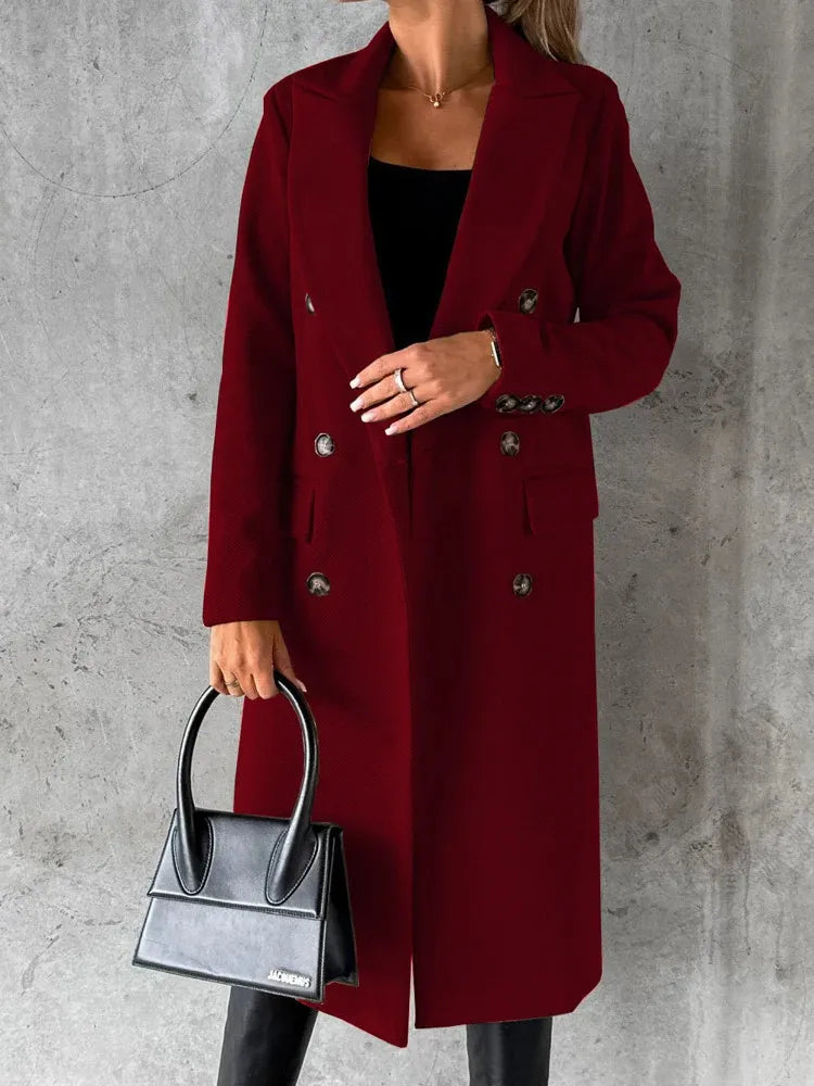 Street-wave Womens Winter Coat Classic Cozy Elegance Durable Outerwear For Modern Women