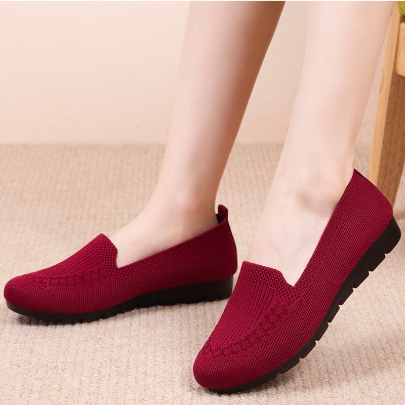 Orthopedic Womens Knit Slip On Slippers For All Day Comfort And Support By Street Wave