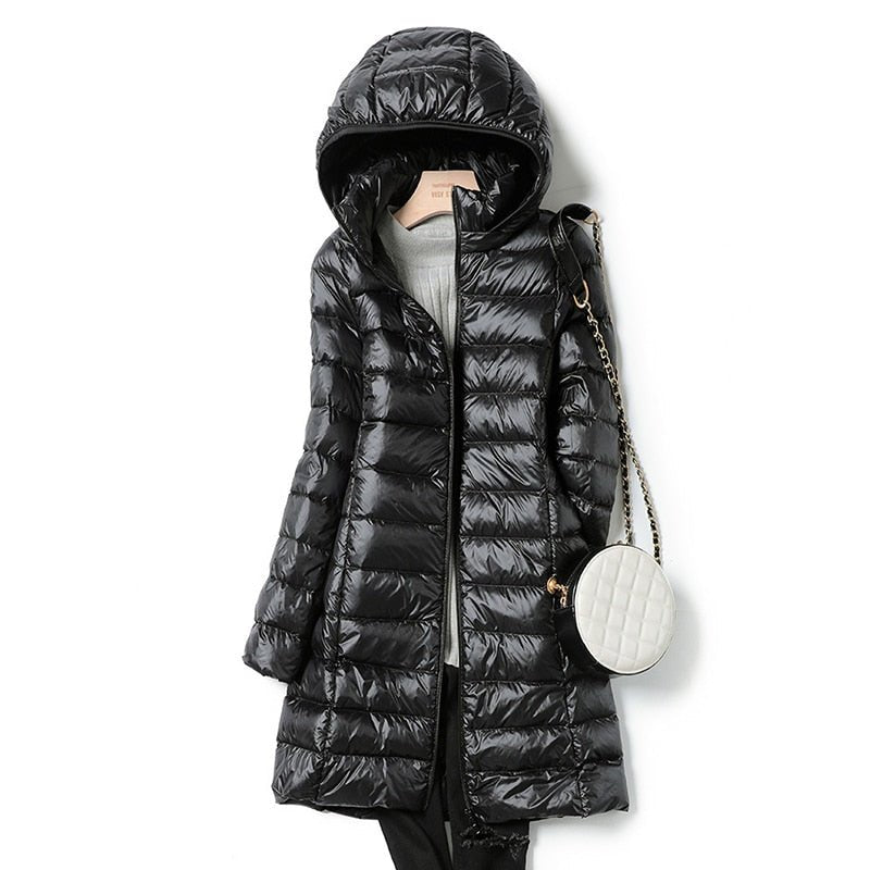 Street Wave Ultra Light Winter Puffer Jacket For Women