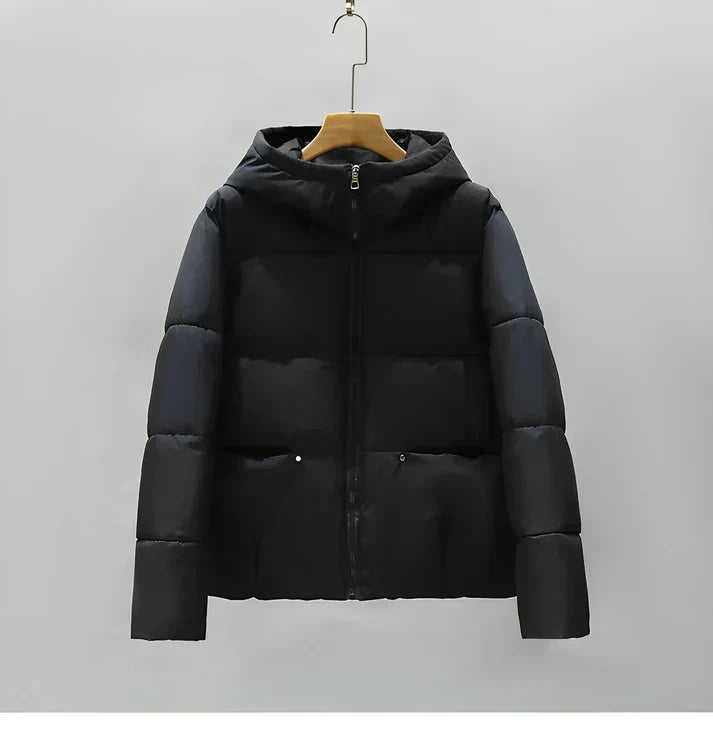 Street-Wave Puffer Coat For Women Warm Cozy Elegant Winter Jacket Trendy Sustainable Easy Care
