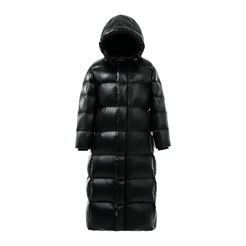 Street Wave Long Winter Parka For Women Ultra Warm Flexible Puffer Coat For Cold Weather Comfort