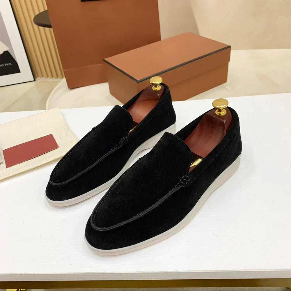 Ricardo Loafer Streetwave Mens Suede Slipon With Cushioned Comfort And Timeless Elegance