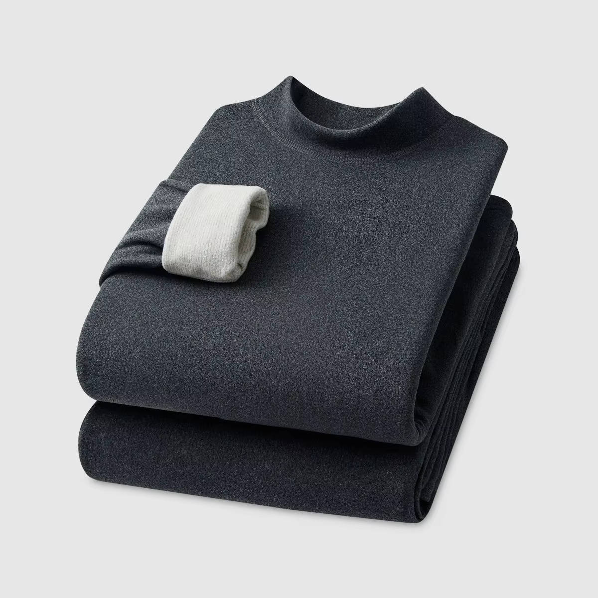 Street-Wave Thermal Underwear Set for Men Warm Base Layer for Cold Winter Weather Outdoor Activity