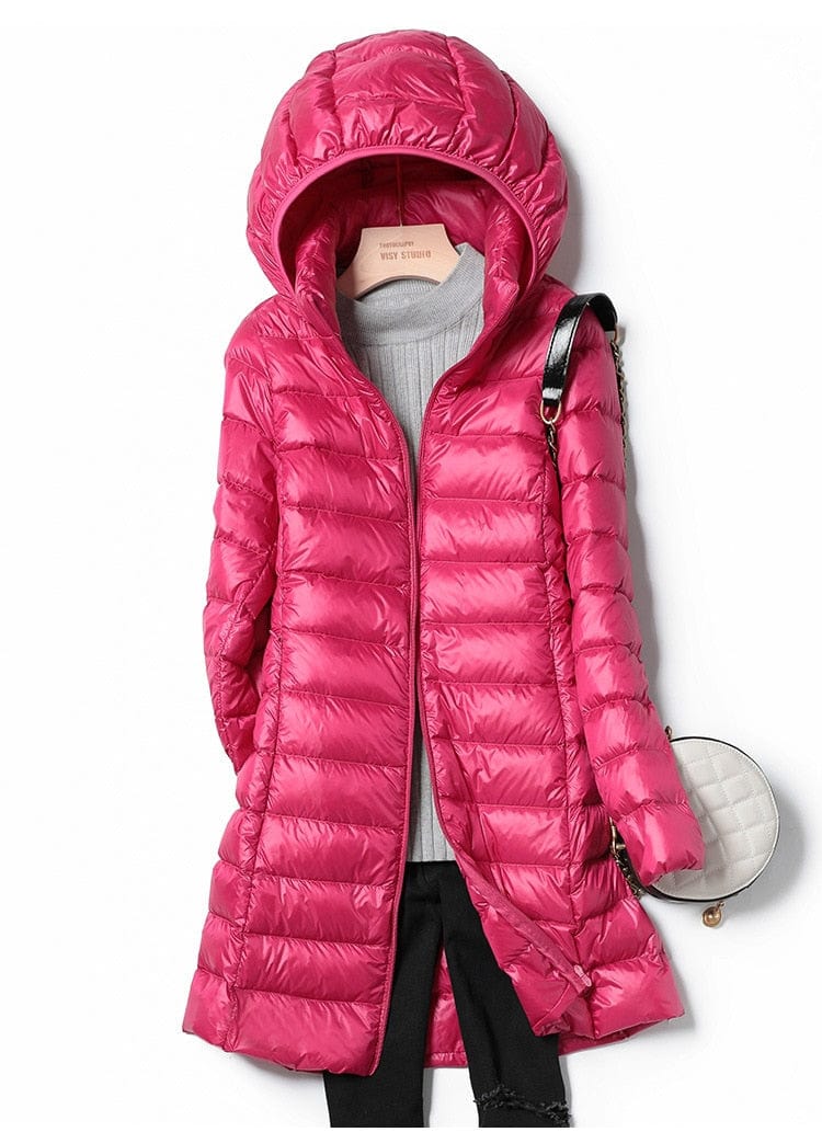 Street-Wave Windproof Water-Repellent Puffer Jacket For Women Timeless Casual Style