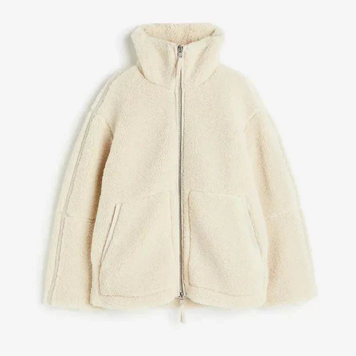 Street-Wave Women Fleece Winter Jacket Cozy Warmth For Casual Stylish Winter Look