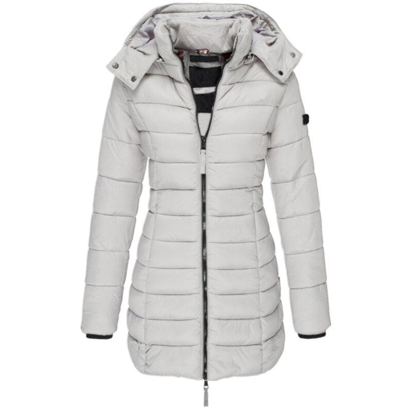 Street-Wave Women's Puffer Coat For Winter Warmth Comfort And Chic Office Style For Women On The Go