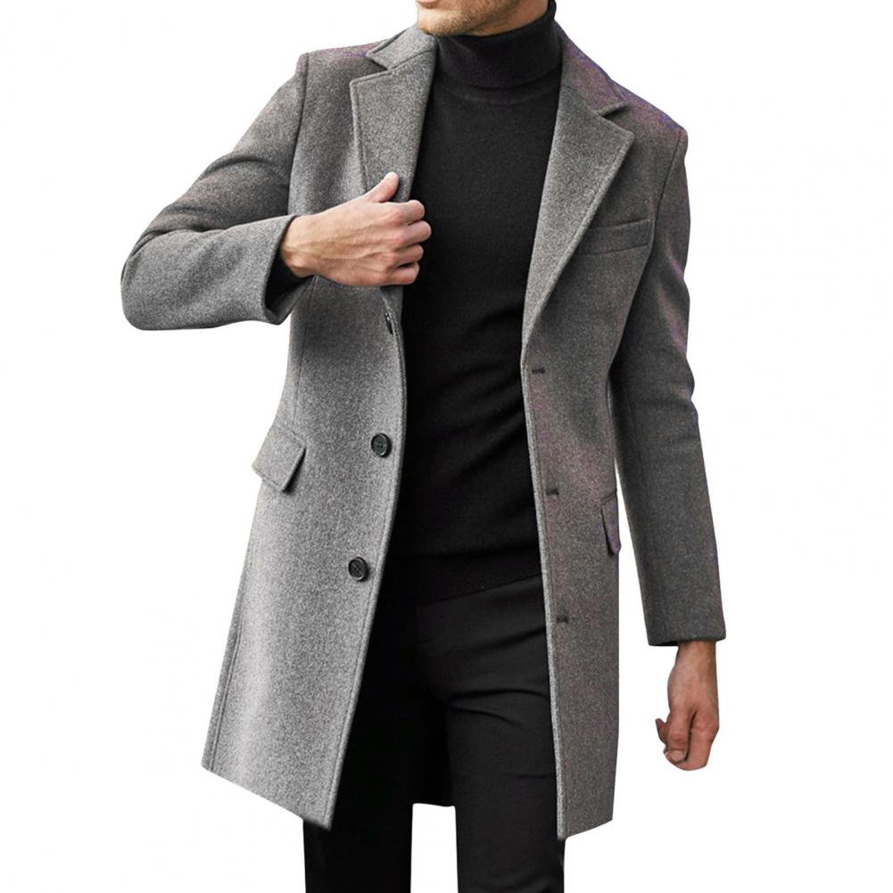 Streetwave Mens Winter Coat Premium Quality Warmth And Windproof Elegance For Modern Office And Everyday Wear