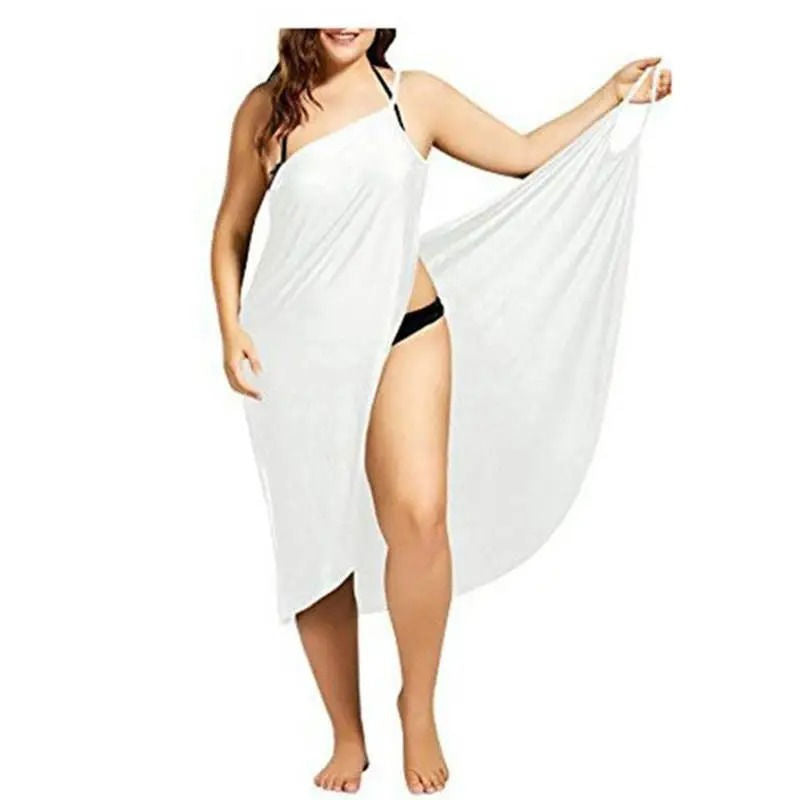 Street-Wave Beach Cover Up Dress - Breezy Soft Cotton Comfort From Pool To Street Everyday