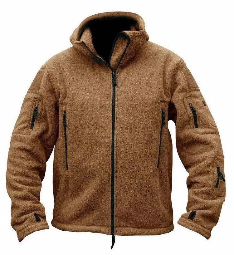 Street-Wave Men Thermal Fleece Jacket Winter Warmth Outdoor Gear Rugged Comfort For Cold Weather Activities