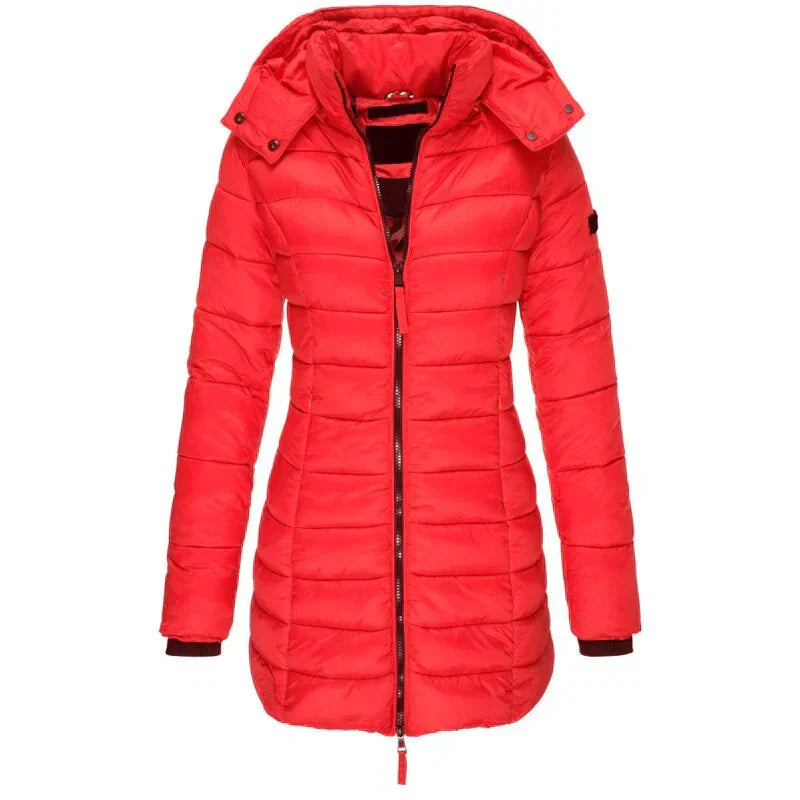 Streetwave Women's Down Jacket Cozy Elegant Puffer Coat For Warm Winter Style And Comfort
