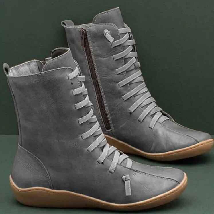 Street Wave Leather Winter Boots For Urban Explorers Durable Natural Leather Warmth