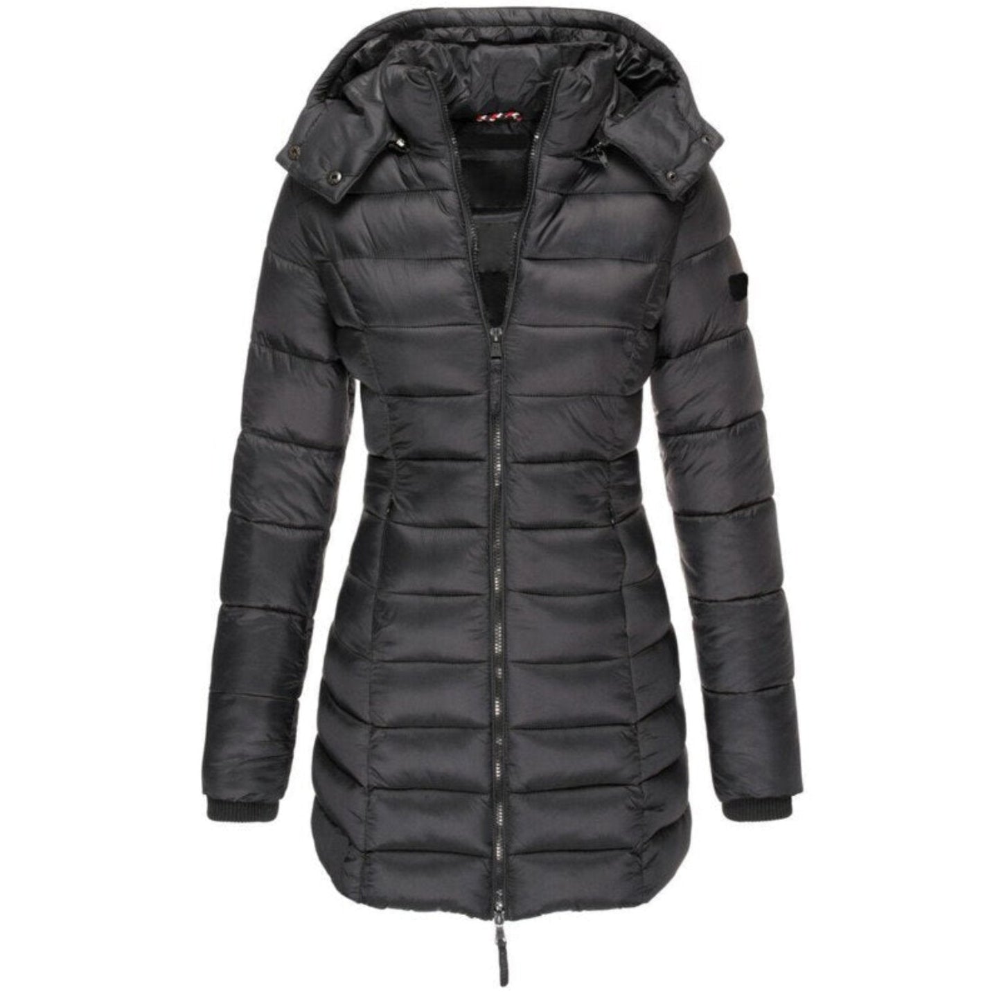 Street-Wave Women's Puffer Coat For Winter Warmth Comfort And Chic Office Style For Women On The Go