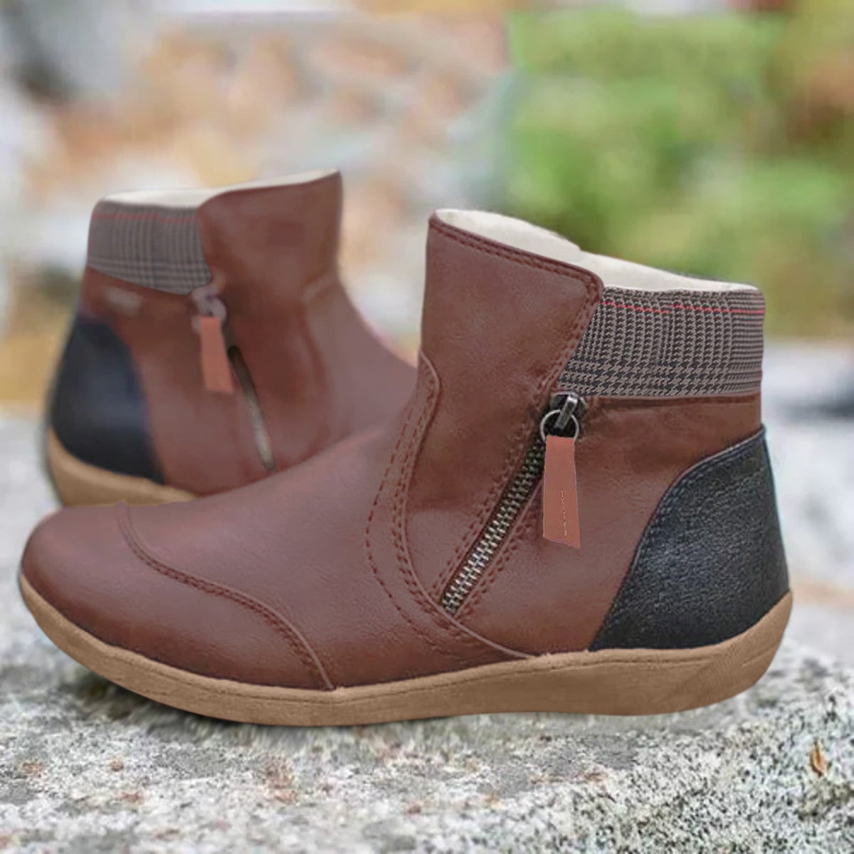 Street-Wave Waterproof Orthopedic Boots For Women Pain Relief Arch Support And All Day Comfort