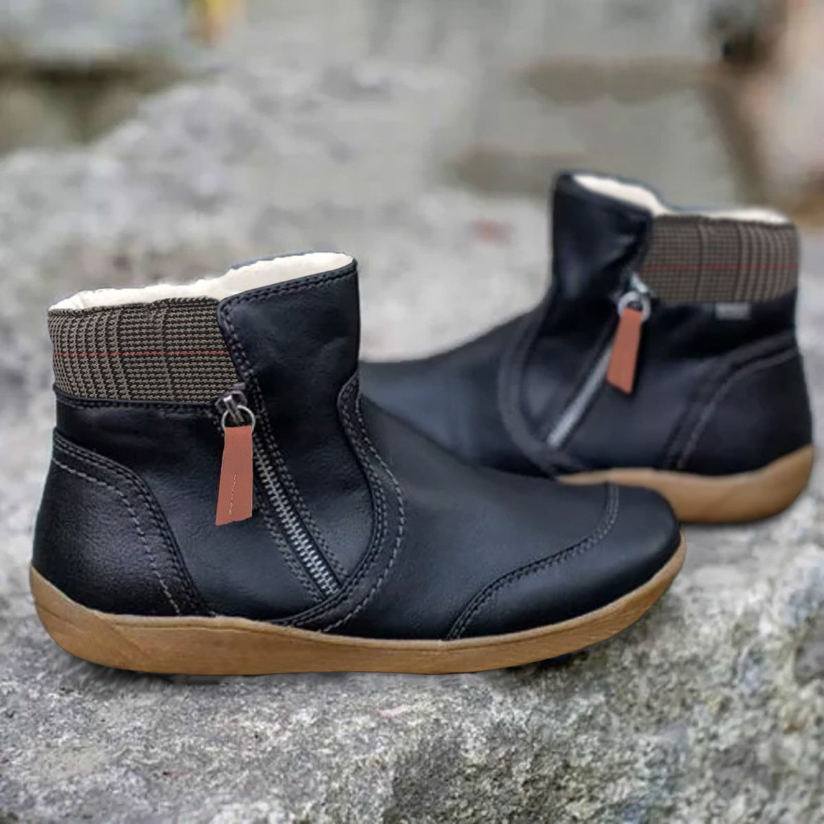 Street-Wave Waterproof Orthopedic Boots For Women Pain Relief Arch Support And All Day Comfort