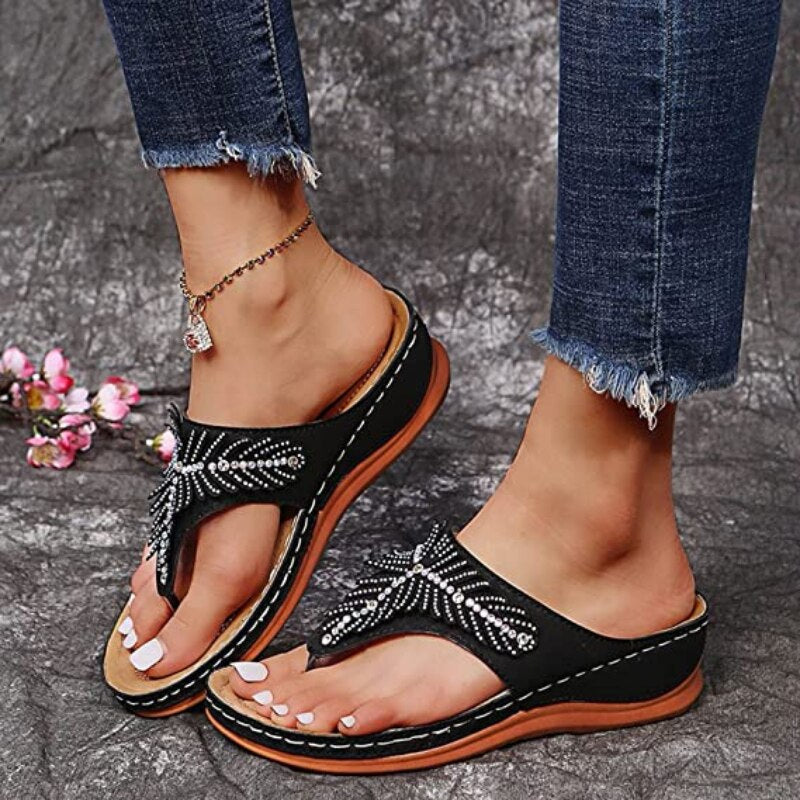 Emias Orthopedic Womens Sandals All Day Comfort And Supportive Footwear For Women