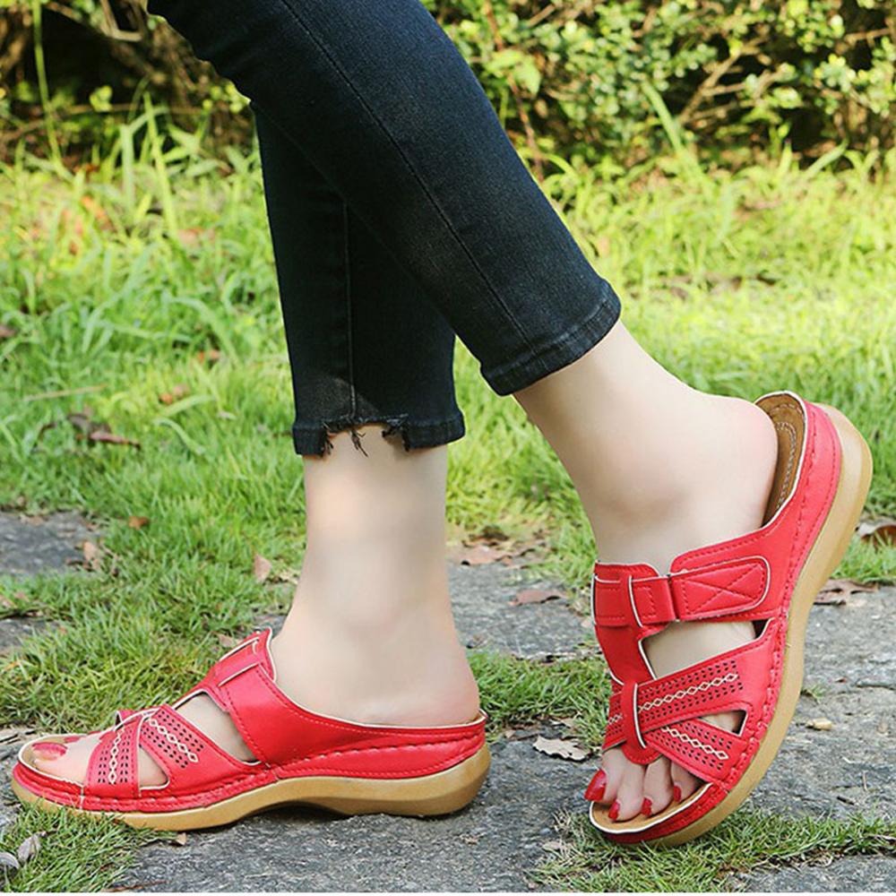 Rickta Orthopedic Toe Separator Sandals For Women All Day Comfort And Arch Support