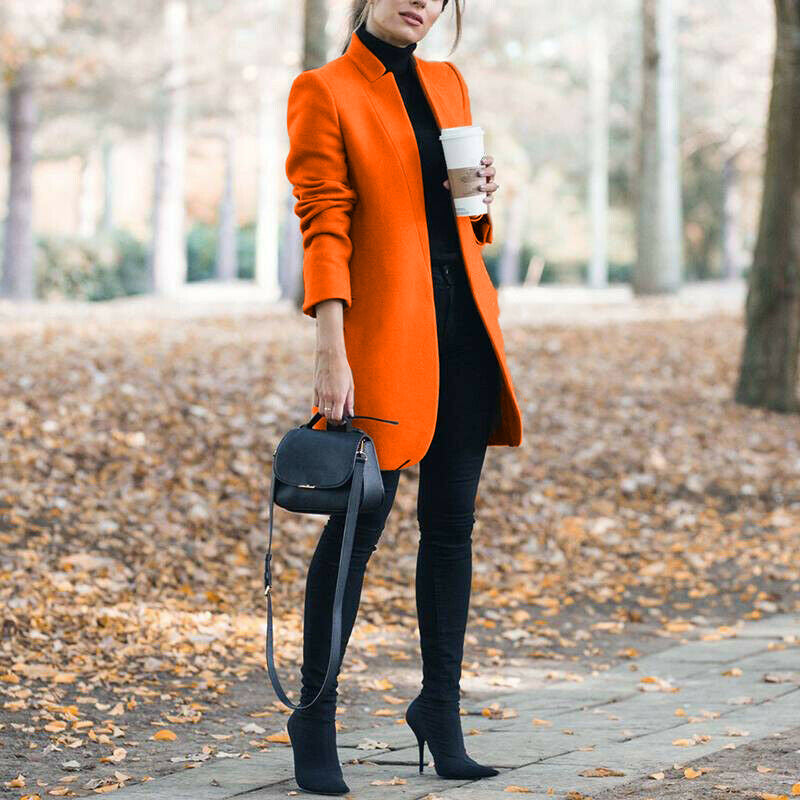 Street-wave Women's Coat Timeless Elegant Outerwear for Modern Women Premium Quality and Comfort