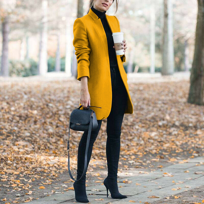 Street-wave Women's Coat Timeless Elegant Outerwear for Modern Women Premium Quality and Comfort