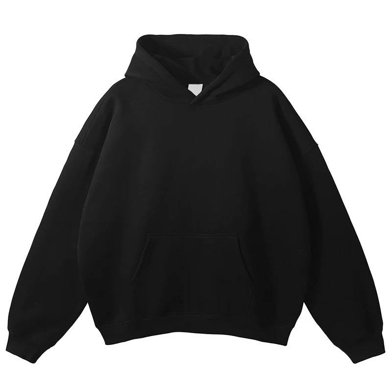 Street-Wave Womens Oversized Cotton Hoodie - Relaxed Slouchy Fit for Effortless Everyday Comfort