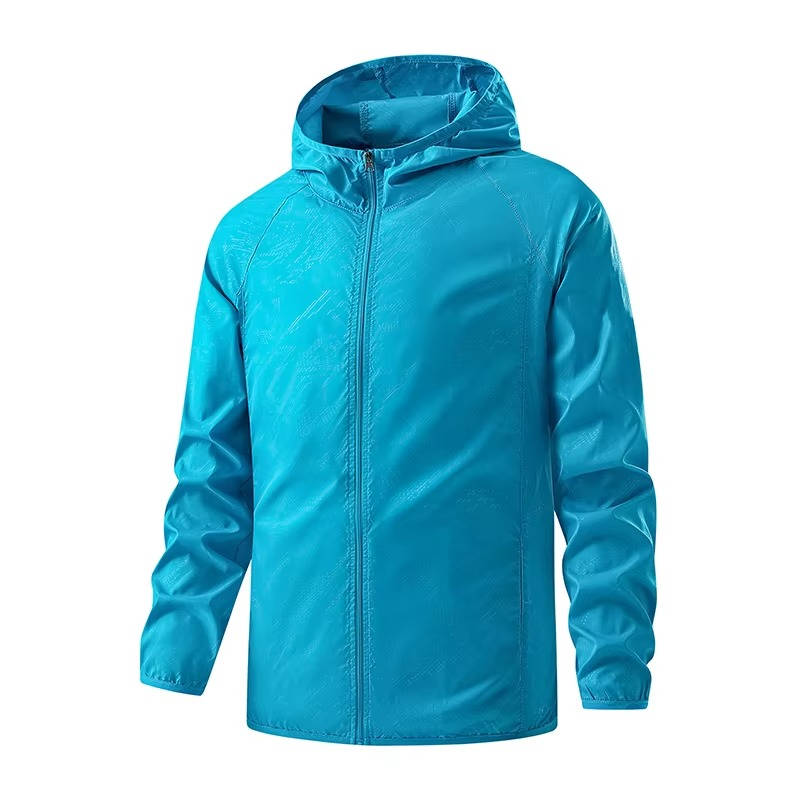 Mens Breathable Waterproof Hooded Jacket for Outdoor Sports All Weather Adventures