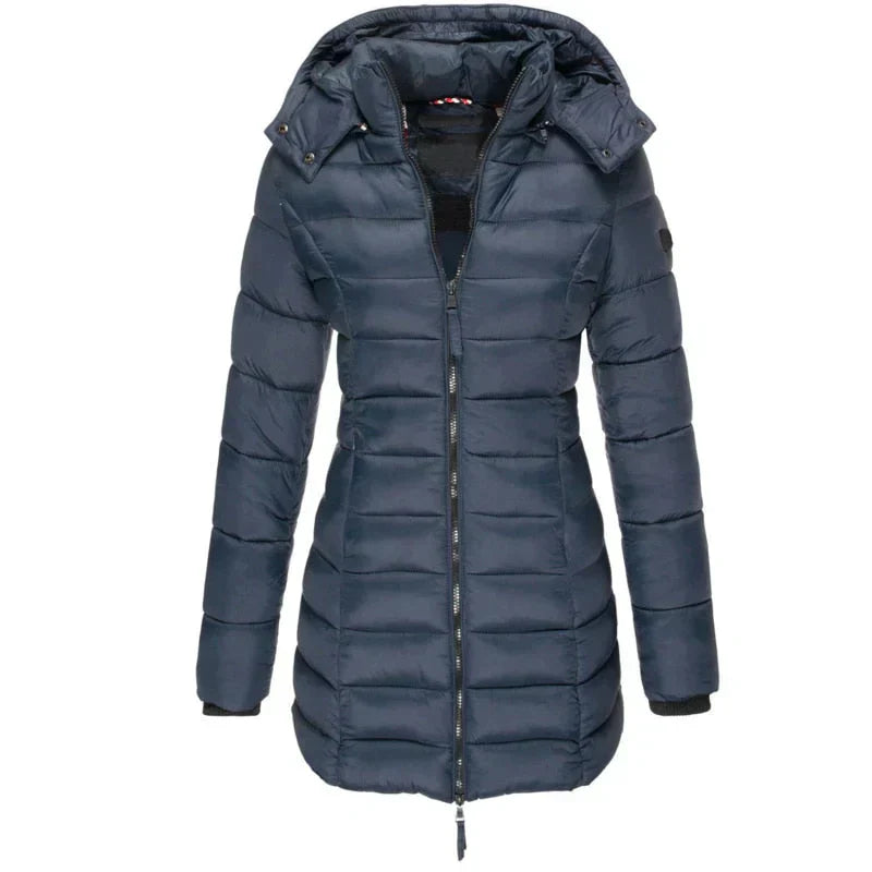 Streetwave Women's Down Jacket Cozy Elegant Puffer Coat For Warm Winter Style And Comfort