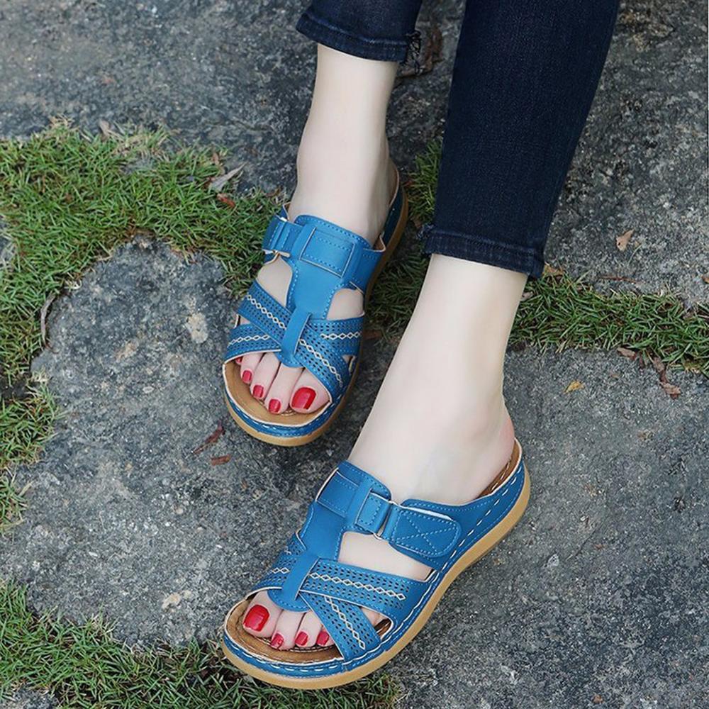 Rickta Orthopedic Toe Separator Sandals For Women All Day Comfort And Arch Support
