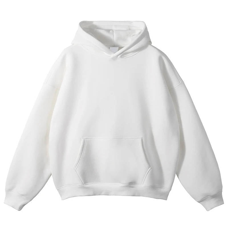 Street-Wave Womens Oversized Cotton Hoodie - Relaxed Slouchy Fit for Effortless Everyday Comfort