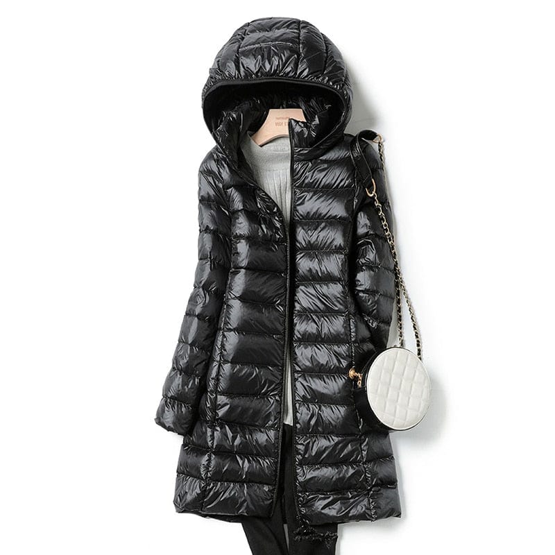 Street-Wave Windproof Water-Repellent Puffer Jacket For Women Timeless Casual Style