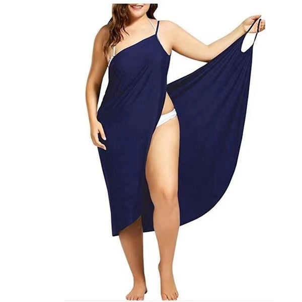 Street-Wave Beach Cover Up Dress - Breezy Soft Cotton Comfort From Pool To Street Everyday