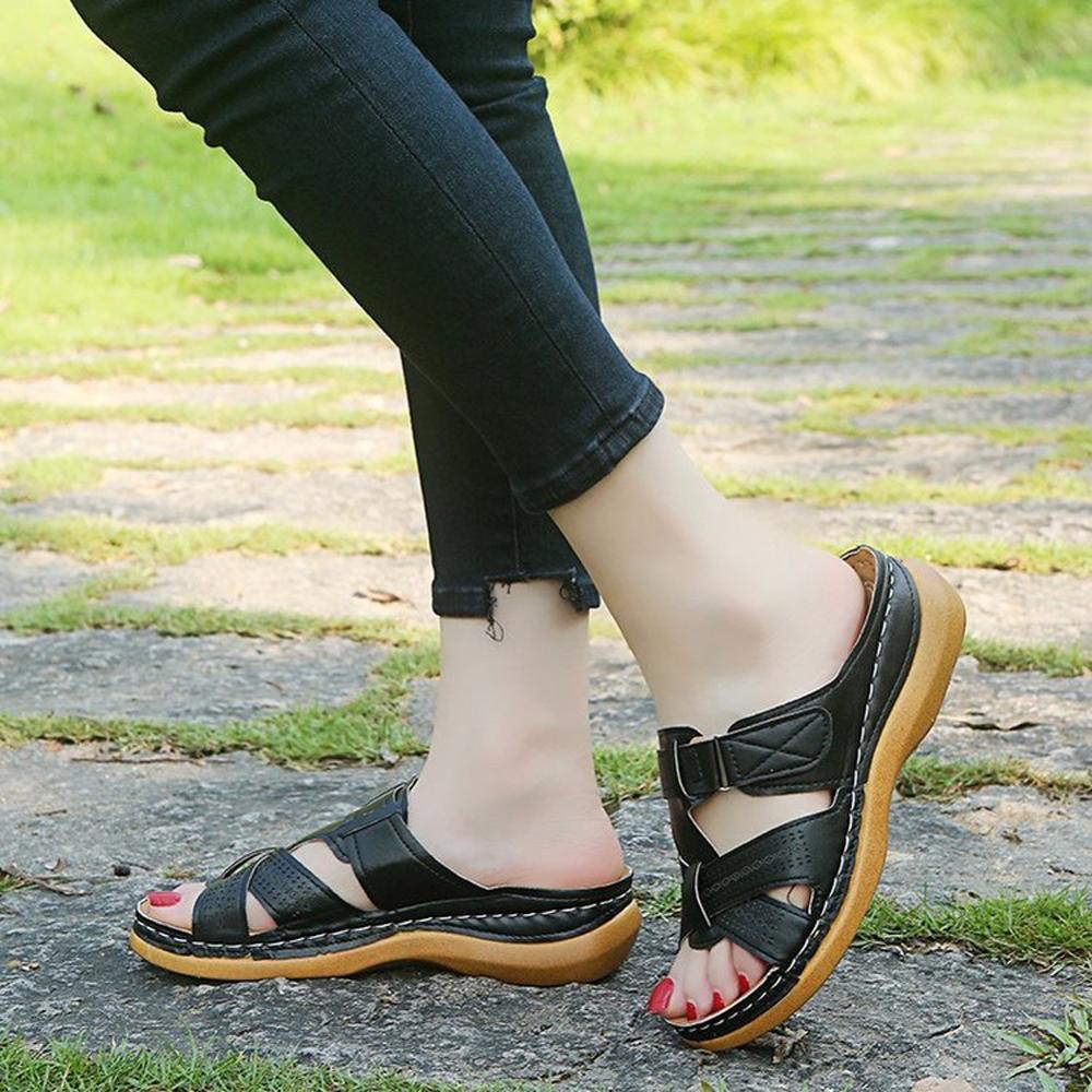 Rickta Orthopedic Toe Separator Sandals For Women All Day Comfort And Arch Support