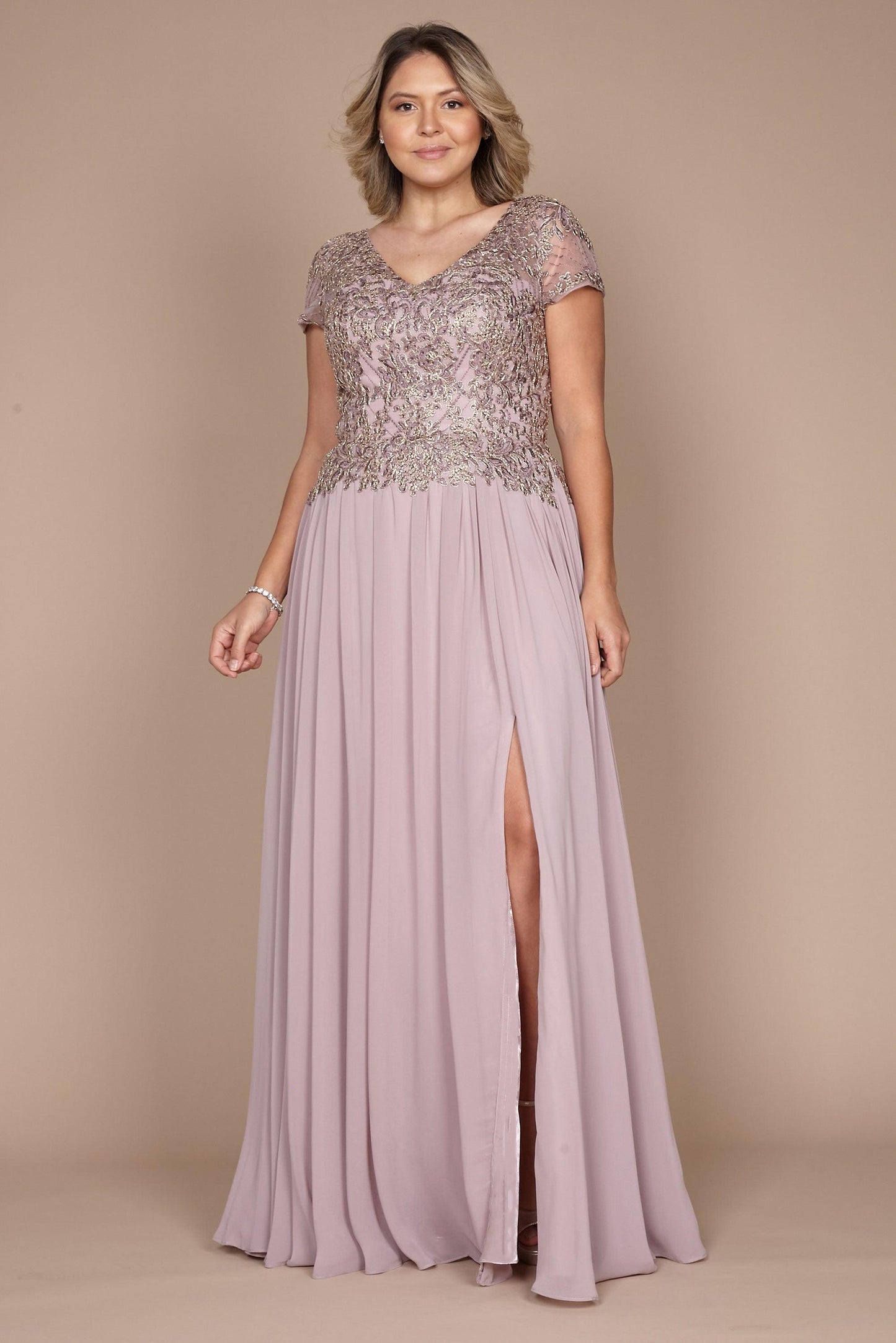 Short Sleeve Formal Mother of The Bride Dress Sale - Street-Wave