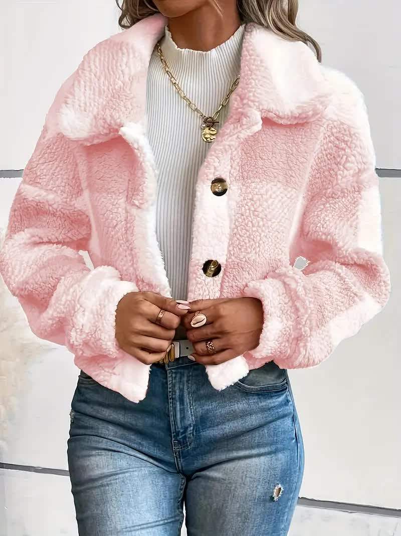 Street-Wave Womens Cotton Jacket With Playful Design And Soft Lining For Summer Evenings