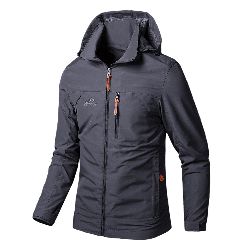 Streetwave Waterproof Outdoor Jacket For Hiking Enthusiasts Lightweight Flexible Windproof Performance