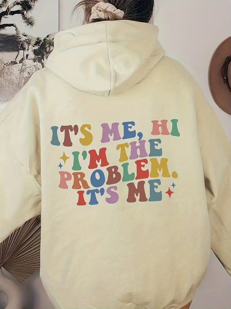 Street-Wave Women's Hoodie Cozy Soft Knit Warm Graphic Back