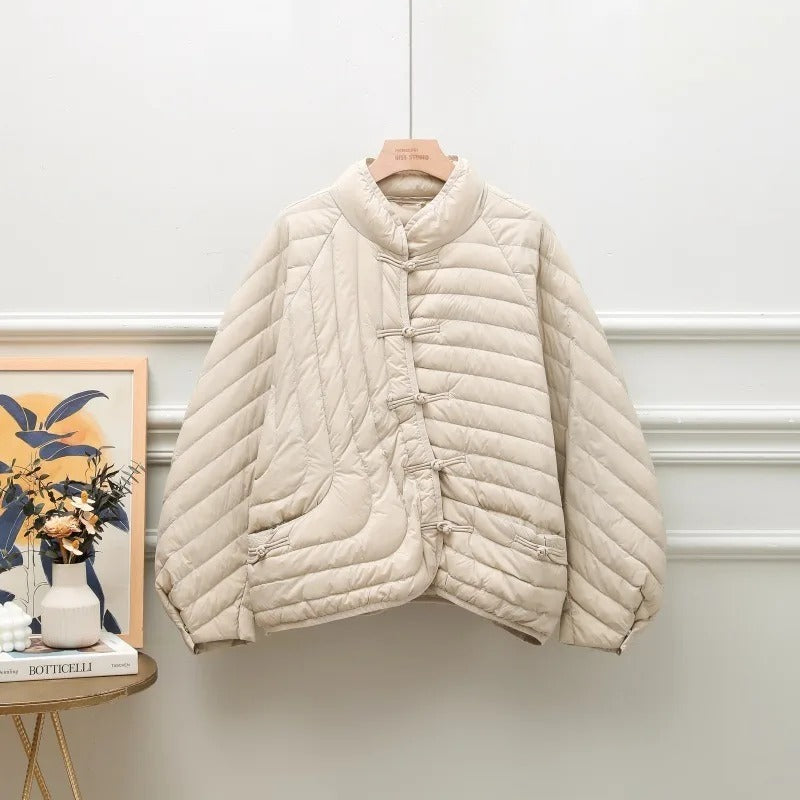 Street Wave Lightweight Quilted Jacket For Cold Days And Transitional Weather Cozy Warmth Timeless Style