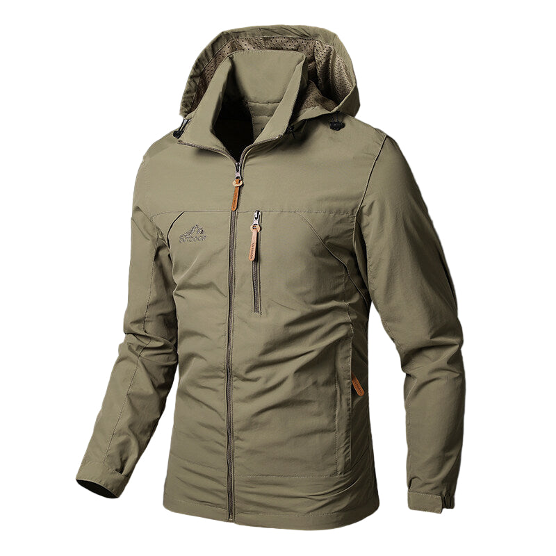Streetwave Waterproof Outdoor Jacket For Hiking Enthusiasts Lightweight Flexible Windproof Performance