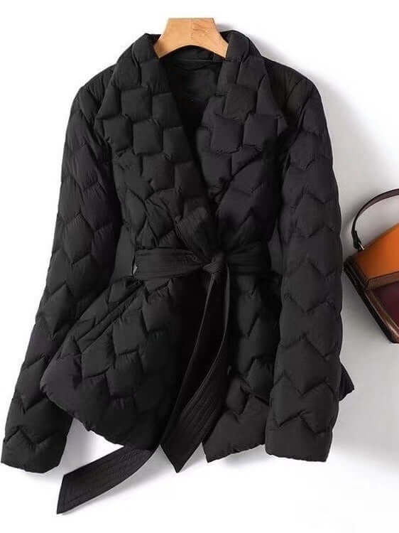 Street-wave Womens Quilted Winter Jacket Cozy Warm Insulated Puffer Coat For Women Everyday Wear