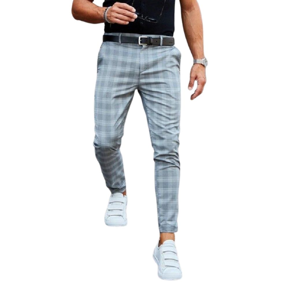 Stretch Dress Pants for Men by Street-Wave, Elegant Comfort for Office and Dinner