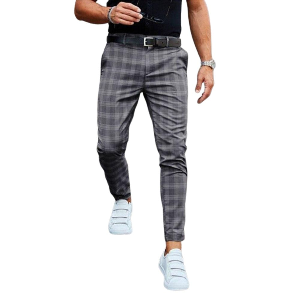 Stretch Dress Pants for Men by Street-Wave, Elegant Comfort for Office and Dinner