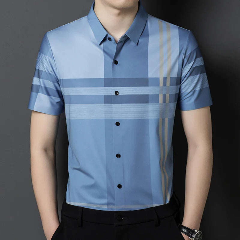 Street-Wave Zachary Elegant Polo Shirt For Men Breathable Comfort Classic Fit Summer Essential