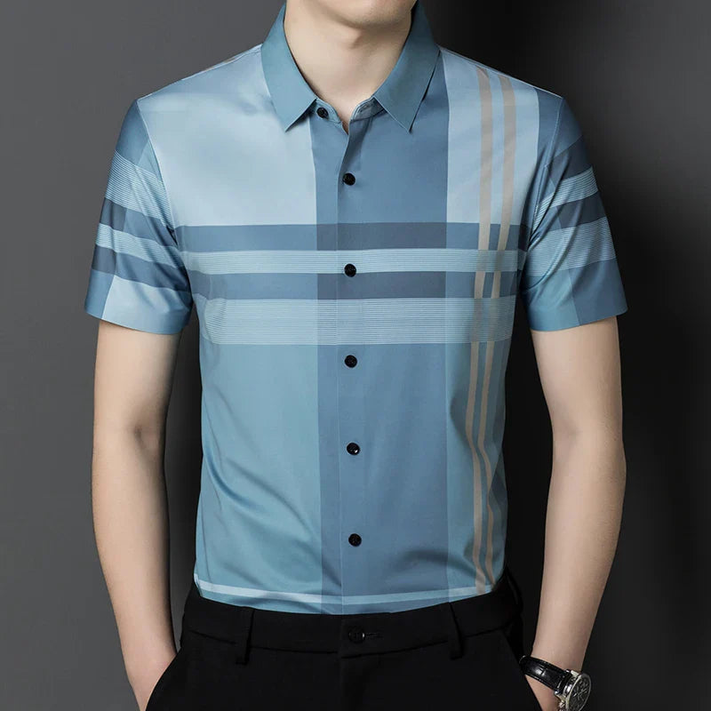 Street-Wave Zachary Elegant Polo Shirt For Men Breathable Comfort Classic Fit Summer Essential