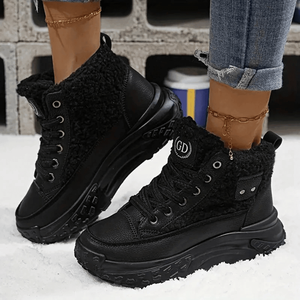 Women's Ankle Boots with Mid-Height and Block Heel