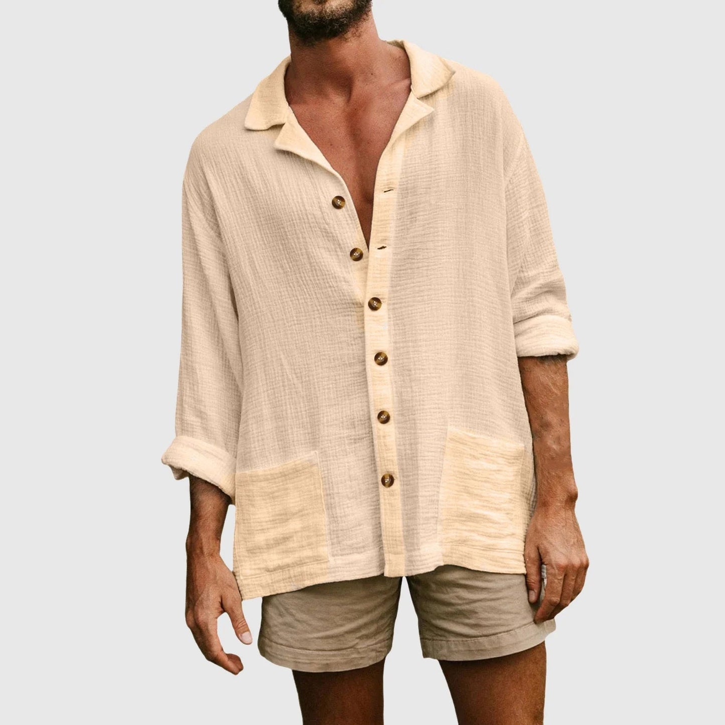 Streetwave Cotton Summer Shirt Ingolfus For Relaxed Days Breathable Lightweight Mens Shirt