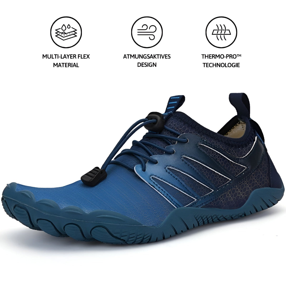 Street-Wave Barefoot Shoes for Men and Women Flexible Breathable Minimalist Footwear for Daily Use