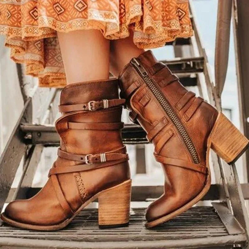 Orthopedic Women’s Boots Street-Wave For All-Day Comfort And Support Fashionable Everyday Wear