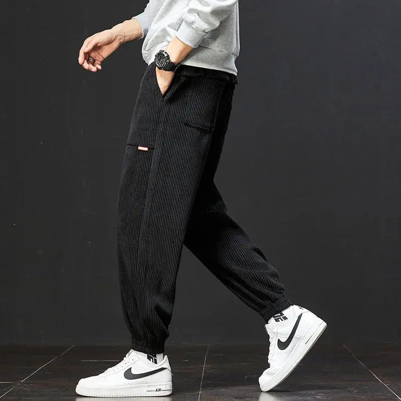 Waylynn Canyon Corduroy Sweatpants With Deep Pockets Unisex Relaxed Fit