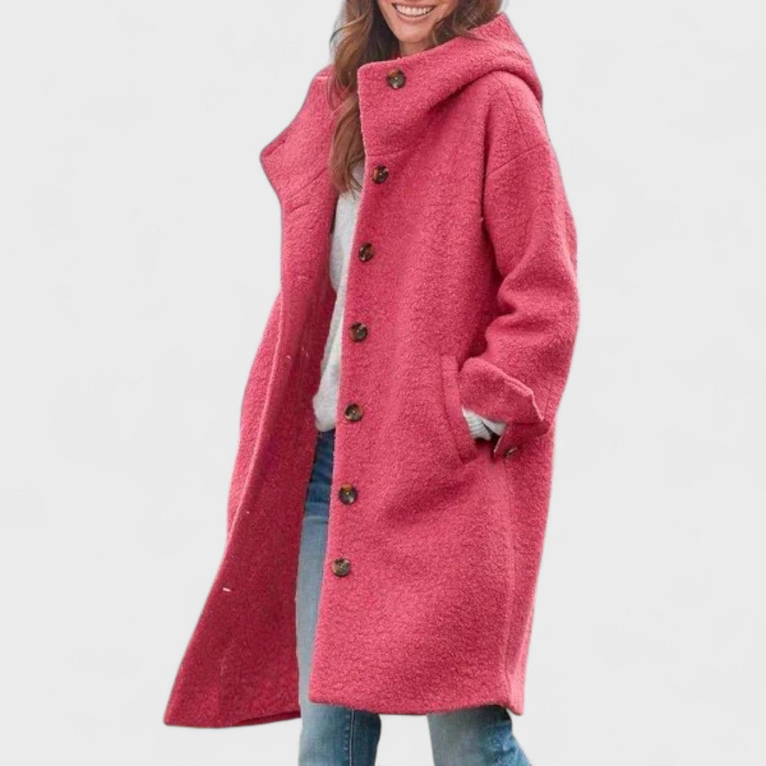 Women's City Jacket with Modern Design and Functional Pockets